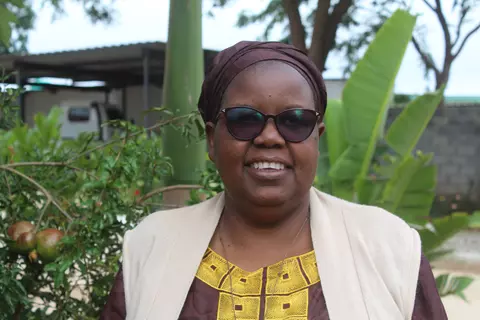 Sister Loice Kashangura, our project partner in Zambia