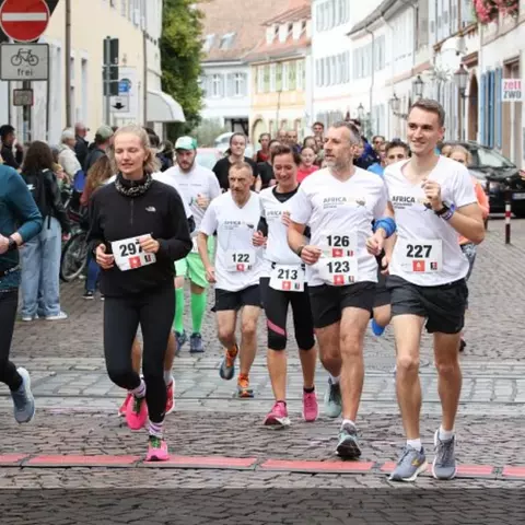 Africa Runners at the Turmberglauf race in Durlach, 2024